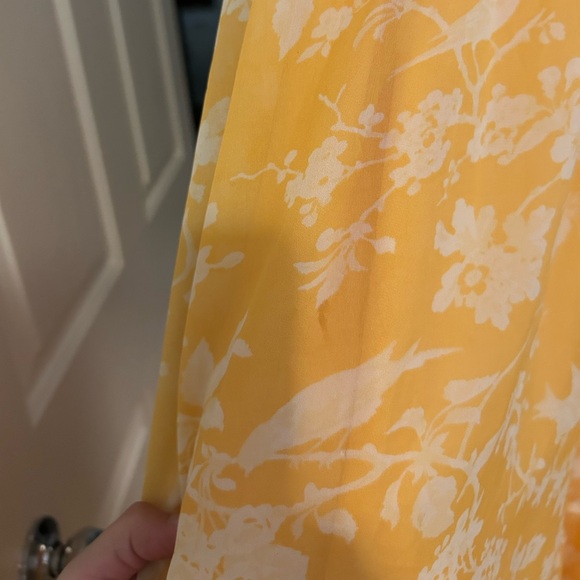 Abercrombie Flutter Sleeve maxi dress, size s - Picture 2 of 9